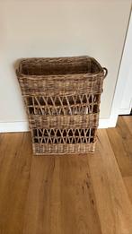 Riviera Maison Rattan mand groot, Mand, Ophalen of Verzenden, Zo goed als nieuw, Riet
