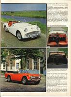 Autovisie reportage historie Triumph TR 1 t/m TR 8, Boeken, Auto's | Folders en Tijdschriften, Gelezen, Ophalen of Verzenden