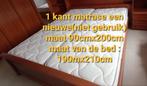 Slaapkamer compleet, Verstelbaar, Tweepersoons, Ophalen of Verzenden, Zo goed als nieuw