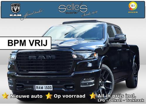 Dodge Ram 1500 2025 3.0L HURRICANE LARAMIE Night Premium | B, Auto's, Dodge, Bedrijf, Te koop, RAM 1500, 4x4, ABS, Achteruitrijcamera