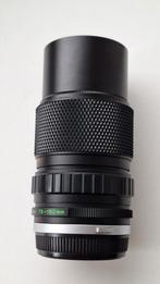 Olympus OM 75-150 zoomlens, Ophalen of Verzenden, Zo goed als nieuw, Telelens