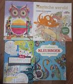 4 kleurboeken voor volwassenen, Kreativ Malbach, Kreativ Malbach, Papier, Schets- of Tekenboek, Nieuw