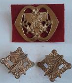 Setje emblemen van de Intendance, Verzamelen, Ophalen of Verzenden, Landmacht, Nederland, Embleem of Badge