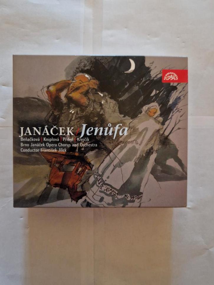 Janáček - Jenůfa - Opera op 2 CD's, Cd's en Dvd's, Cd's | Klassiek, Gebruikt, Opera of Operette, Modernisme tot heden, Met libretto