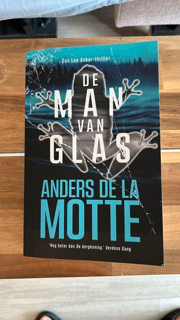 De man van glas - Anders de la Motte NIEUW beschikbaar voor biedingen