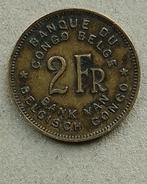 Belgisch Congo, 2 francs 1946, Ophalen of Verzenden, Overige landen, Losse munt