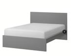 Malm twee persoonsbed Ikea 180x200, Huis en Inrichting, Slaapkamer | Bedden, Ophalen, Gebruikt, Tweepersoons, Scandinavisch