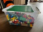 Bak vol duplo + bouwplaat, Kinderen en Baby's, Speelgoed | Duplo en Lego, Ophalen of Verzenden, Zo goed als nieuw, Duplo