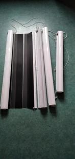 Rolgordijnen zebra 3 stuks, Zo goed als nieuw, 150 tot 200 cm, Zwart, 50 tot 100 cm