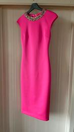 Rose Ted Baker jurk met mooie hals, gestoomd, XS, 1xgedragen, Ophalen of Verzenden, Zo goed als nieuw, Roze, Maat 34 (XS) of kleiner
