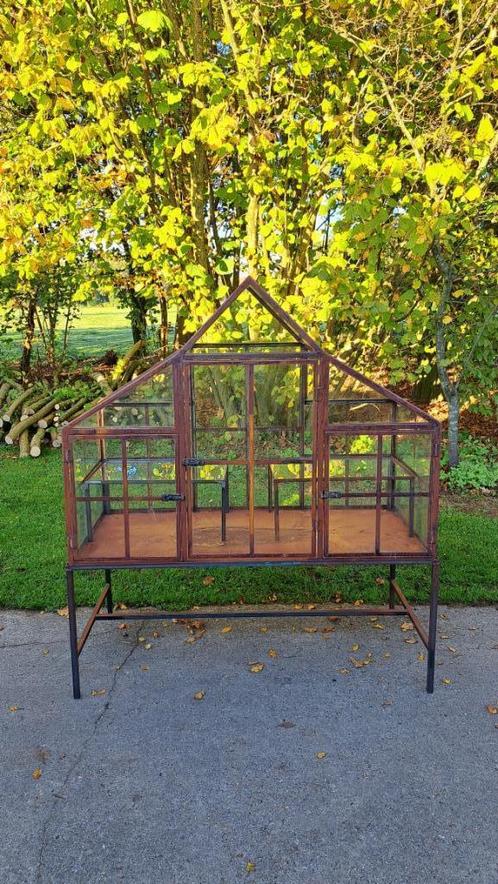 tuinkas handgemaakt, Tuin en Terras, Kassen, Nieuw, Kweekkas, Staal, Glas, Ophalen of Verzenden