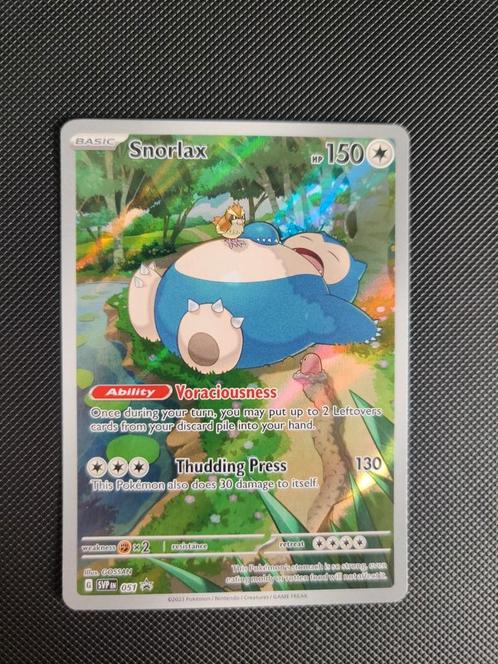 Snorlax SVP051 Promo NM Pokemon, Hobby en Vrije tijd, Verzamelkaartspellen | Pokémon, Zo goed als nieuw, Losse kaart, Ophalen of Verzenden