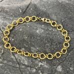 14k gouden armband prachtig schakel massief, Ophalen of Verzenden, Nieuw, Goud