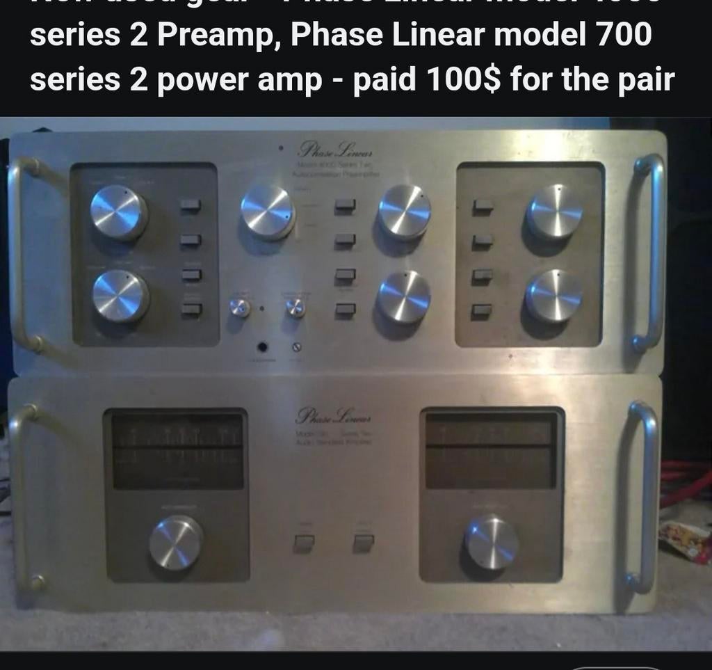 Gezocht....phase linear, Ophalen of Verzenden, 120 watt of meer, Overige merken