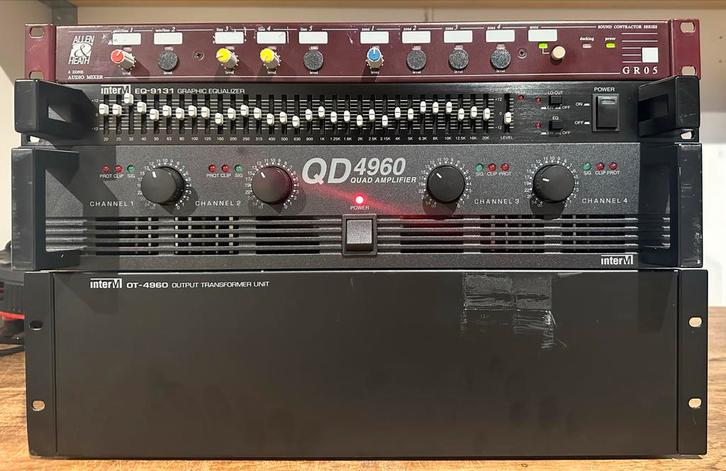 Audio Apparatuur: Allen & Heath, InterM, Audio, Tv en Foto, Professionele Audio-, Tv- en Video-apparatuur, Gebruikt, Audio, Ophalen