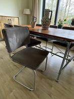 Ribstoelen Zuiver 6 stuks, Huis en Inrichting, Stoelen, Ophalen, Zo goed als nieuw, Vijf, Zes of meer stoelen, Retro