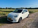 Mitsubishi Space Star 1.2 Automaat InStyle 2014 Nieuwe APK!, Auto's, Mitsubishi, Euro 5, Stof, 840 kg, Wit