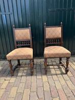 Stoelen, Huis en Inrichting, Stoelen, Ophalen, Twee, Bruin, Zo goed als nieuw