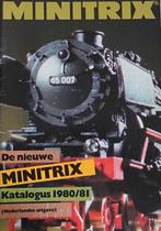 MINITRIX Catalogus 1980 1981, Hobby en Vrije tijd, Modeltreinen | N-Spoor, Gelijkstroom, Trix, Zo goed als nieuw, Boek, Tijdschrift of Catalogus