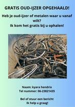 Ik haal gratis oud ijzer bij u op, Ophalen