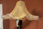 Vintage glazen hanglamp, Huis en Inrichting, Ophalen of Verzenden, X, Minder dan 50 cm, X