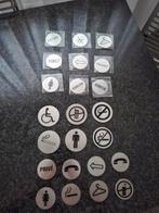 Te koop r.v.s.plaatjes, Ophalen