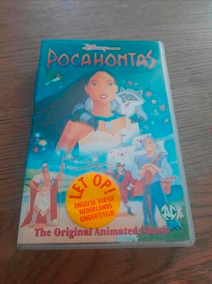 Disney Classic Pocahontas. Engels gesproken. Videoband., Cd's en Dvd's, VHS | Kinderen en Jeugd, Gebruikt, Tekenfilms en Animatie