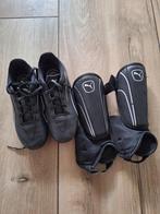 Puma voetbalschoenen mt 33 en scheenbeschermers, Ophalen, Maat XS of kleiner, Schoenen, Zo goed als nieuw