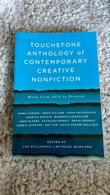 Touchstone Anthology of Contemporary Creative Nonfiction beschikbaar voor biedingen