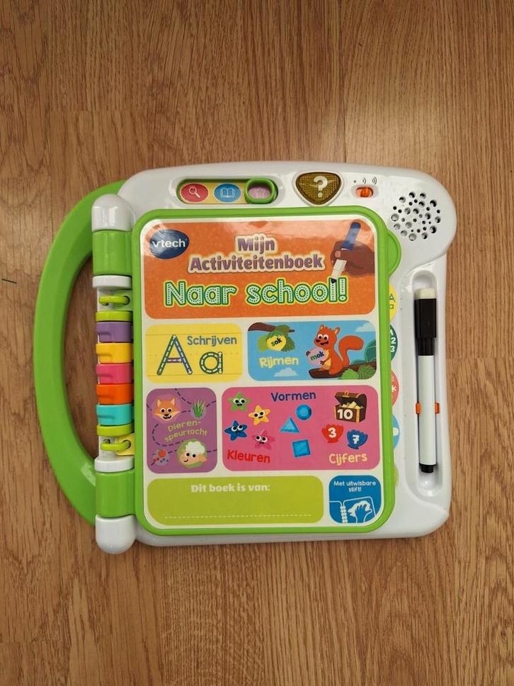 In nieuwstaat Vtech Mijn activiteitenboek naar school leerza, Kinderen en Baby's, Speelgoed | Vtech, Zo goed als nieuw, Ophalen of Verzenden