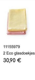 Nieuwe eco glasdoekjes van tupperware, Ophalen of Verzenden, Nieuw, Overige typen