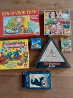 Diverse Spellen - Rummikub, Tri-ominos, Ligretto, etc., Een of twee spelers, Ophalen of Verzenden, Gebruikt, Reisspel
