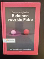 Rekenen voor de Pabo - Sieb Kemme, Zo goed als nieuw, Sieb Kemme & Willem Uittenbogaard, Beta, HBO