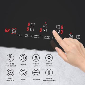 Ruime keus NIEUWE INDUCTIEKOOKPLATEN 60-70-77-80 en 90cm!! beschikbaar voor biedingen