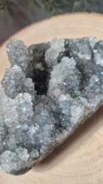 Grijze Stalactiet Amethist uit Uruguay, Verzamelen, Mineralen en Fossielen, Ophalen of Verzenden