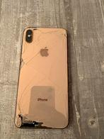 iPhone XS Max  scherm voor en achterkant kapot 64GB, Telecommunicatie, Mobiele telefoons | Overige merken, Ophalen of Verzenden