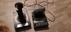 Logitech X56 Hotas - met doos, Computers en Software, Joysticks, Ophalen of Verzenden, Gebruikt, Logitech