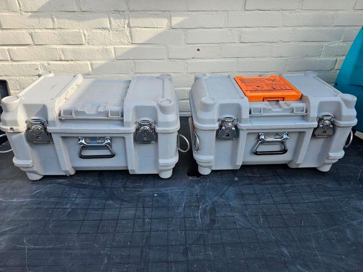 2 Robuuste hardcase koffer, Doe-het-zelf en Verbouw, Gereedschapskisten, Gebruikt, Ophalen