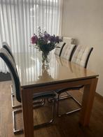Eettafel met stoelen, Huis en Inrichting, Ophalen, Zo goed als nieuw