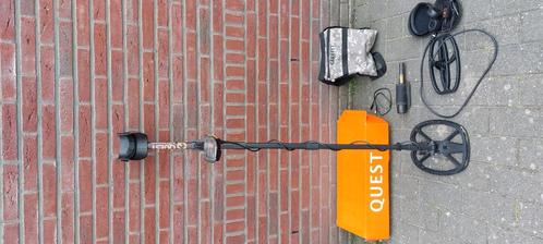 Quest q20 met toebehoren., Hobby en Vrije tijd, Metaaldetectors, Zo goed als nieuw, Garrett, Ophalen of Verzenden