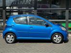 Toyota Aygo 1.0-12V Dynamic Blue Airco Automaat 5 drs NAP AP, Auto's, Stof, Gebruikt, Zwart, 68 pk