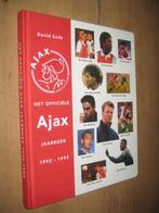 het officiele ajax jaarboek 1992 - 1993 - davis endt, Ophalen of Verzenden, Zo goed als nieuw, Balsport