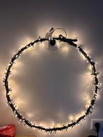 Grote Verlichte Kerstcirkel / Kerstkrans –65 cm–Warm Wit LED, Ophalen of Verzenden, Zo goed als nieuw