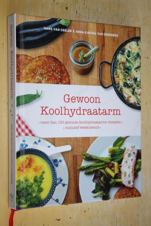 Gewoon koolhydraatarm gezonde koolhydraatarme recepten, Boeken, Kookboeken, Zo goed als nieuw, Ophalen of Verzenden