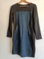 Jurkje zwart met donkerblauw Anotherwoman 38, Zwart, Zo goed als nieuw, Knielengte, Another Woman