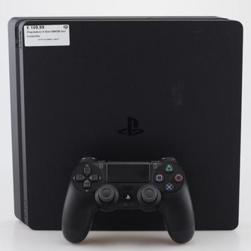Playstation 4 Slim 500GB Incl Controller beschikbaar voor biedingen
