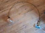 Messing/gouden wandlamp, Ophalen, Zo goed als nieuw