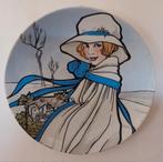 Rie Cramer Blueband Bordje Vintage, Verzamelen, Ophalen of Verzenden, Zo goed als nieuw, Porselein, Bord of Schaal
