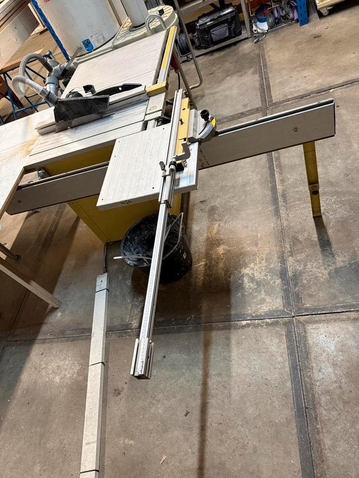 Scheppach TS4010 Zaagtafel - Topkwaliteit!, Doe-het-zelf en Verbouw, Gereedschap | Zaagmachines, Gebruikt, Cirkelzaag, 1200 watt of meer