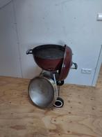 Weber BBQ met wokpan - Perfect voor de zomer!, Ophalen of Verzenden, Gebruikt, Weber